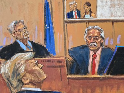 Former National Enquirer Publisher David Pecker Testifies About Hush Money Payment to Karen McDougal to Protect Trump's 2016 Campaign