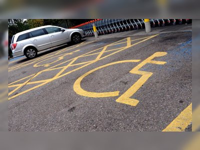 Motorist fined £650 after council ‘paints disabled bay around his car