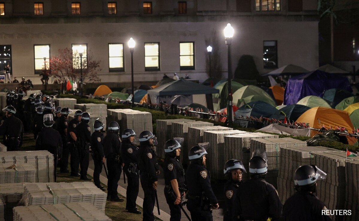 Police Evict Pro-Palestine Protesters from Columbia University, Dozens Arrested